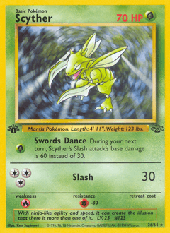 Scyther 26/64 — Jungle