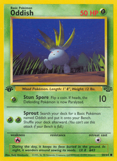 Oddish 58/64 — Jungle