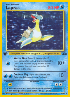 Lapras 10/62 — Fossil