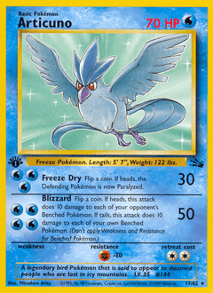 Articuno 17/62 — Fossil