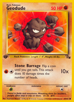 Geodude 47/62 — Fossil