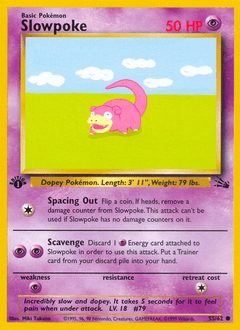 Slowpoke 55/62 — Fossil