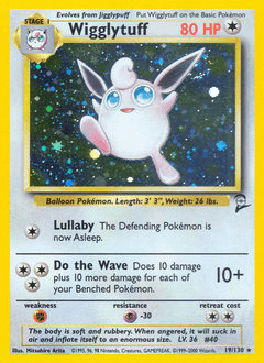 Wigglytuff 19/130 — Base Set 2