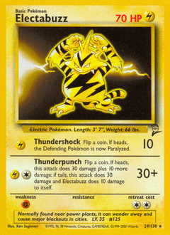 Electabuzz 24/130 — Base Set 2