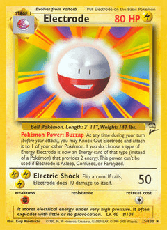 Electrode 25/130 — Base Set 2