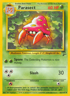 Parasect 55/130 — Base Set 2