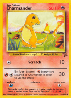 Charmander 69/130 — Base Set 2