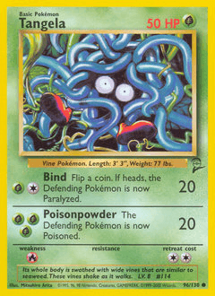 Tangela 96/130 — Base Set 2