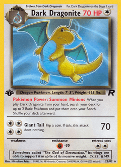 Dark Dragonite 22/82 — Team Rocket