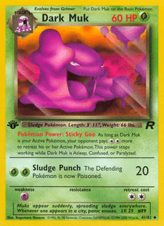 Dark Muk 41/82 — Team Rocket