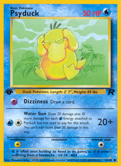 Psyduck 65/82 — Team Rocket