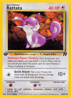 Rattata 66/82 — Team Rocket