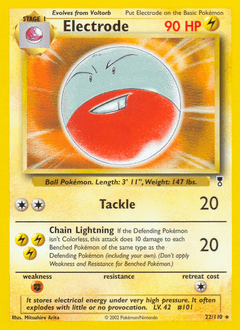 Electrode 22/110 — Legendary Collection