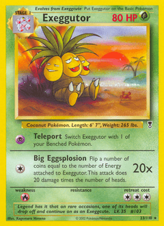 Exeggutor 23/110 — Legendary Collection