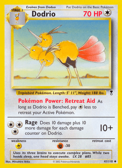 Dodrio 41/110 — Legendary Collection