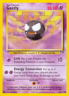 Gastly 76/110 — Legendary Collection