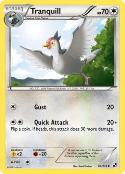 Tranquill 85/114 — Black & White