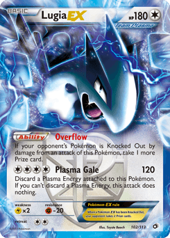 Lugia-EX 102/113 — Legendary Treasures