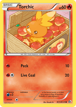 Torchic RC5/113 — Legendary Treasures