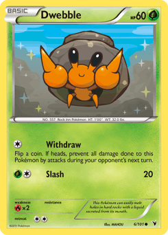 Dwebble 6/101 — Noble Victories