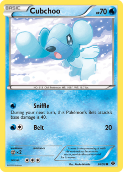 Cubchoo 36/99 — Next Destinies