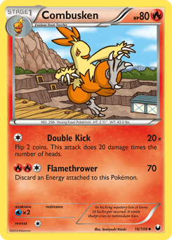 Combusken 16/108 — Dark Explorers