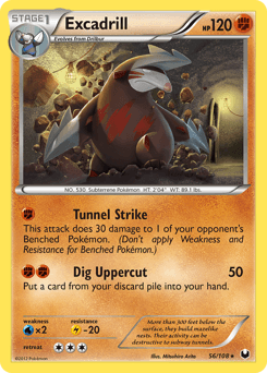 Excadrill 56/108 — Dark Explorers