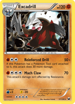 Excadrill 57/108 — Dark Explorers