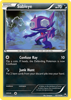 Sableye 62/108 — Dark Explorers