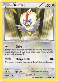 Rufflet 111/124 — Dragons Exalted