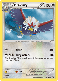 Braviary 112/124 — Dragons Exalted