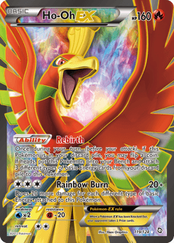 Ho-Oh-EX 119/124 — Dragons Exalted