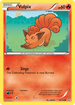 Vulpix 18/124 — Dragons Exalted