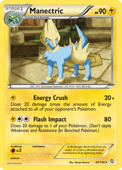 Manectric 43/124 — Dragons Exalted