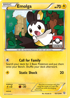 Emolga 45/124 — Dragons Exalted