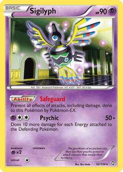 Sigilyph 52/124 — Dragons Exalted
