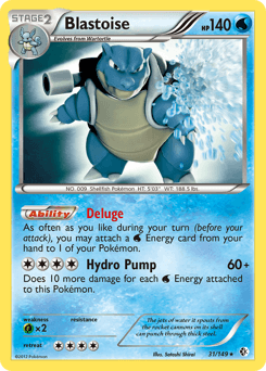 Blastoise 31/149 — Boundaries Crossed