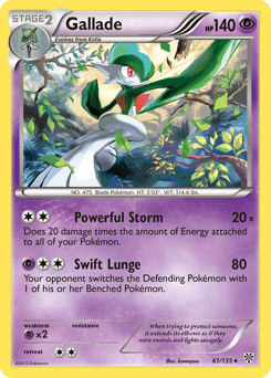 Gallade 61/135 — Plasma Storm