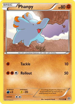 Phanpy 71/135 — Plasma Storm