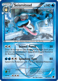 Seismitoad 26/116 — Plasma Freeze