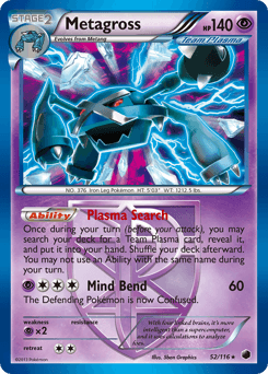 Metagross 52/116 — Plasma Freeze