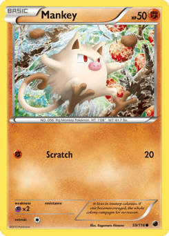 Mankey 59/116 — Plasma Freeze