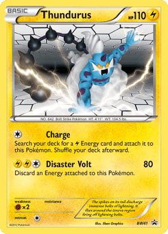 Thundurus BW41/101 — BW Black Star Promos
