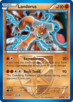 Landorus BW79/101 — BW Black Star Promos