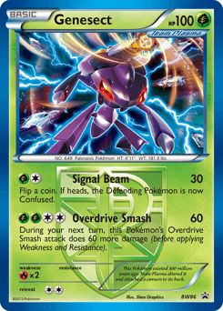 Genesect BW86/101 — BW Black Star Promos
