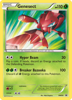 Genesect BW99/101 — BW Black Star Promos