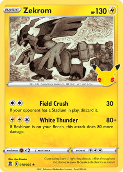 Zekrom 10/25 — Celebrations