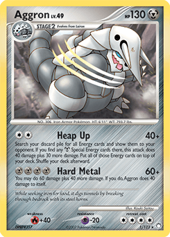 Aggron 1/123 — Mysterious Treasures