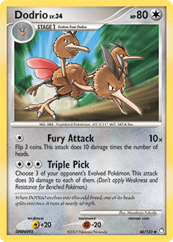 Dodrio 46/123 — Mysterious Treasures
