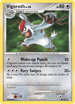 Vigoroth 68/123 — Mysterious Treasures